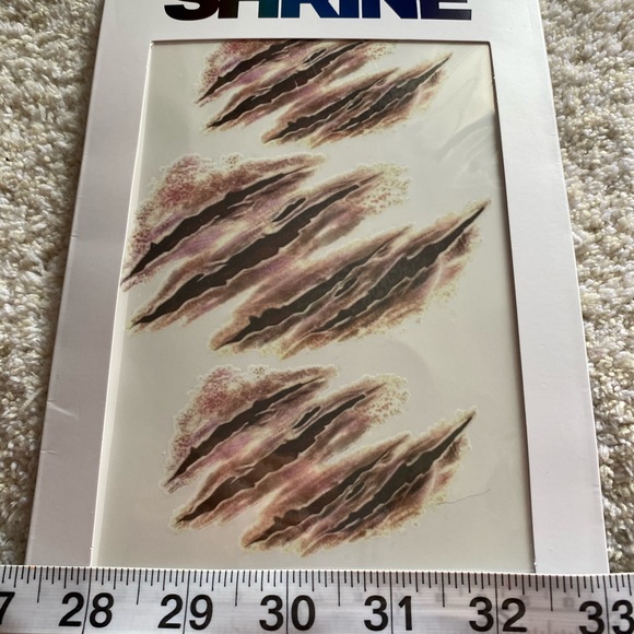 ⚫️ Shrine Skin transfer tattoos scar horror cosplay - Picture 4 of 4
